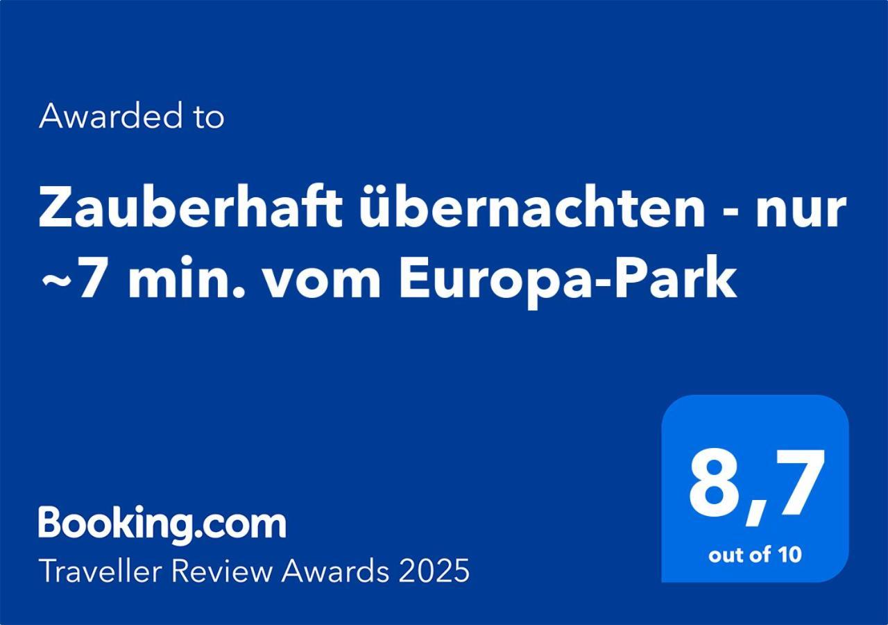 Zauberhaft Uebernachten - Nur 7 Min Vom Europa-Park Ettenheim Extérieur photo